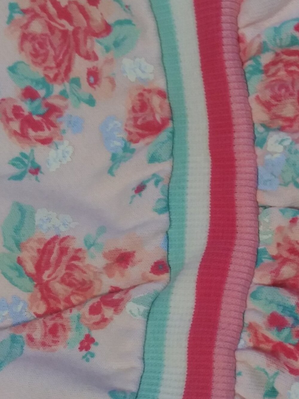 Janie and Jack Floral Print Hoodie DRESS 18-24 Months - Picture 8 of 11